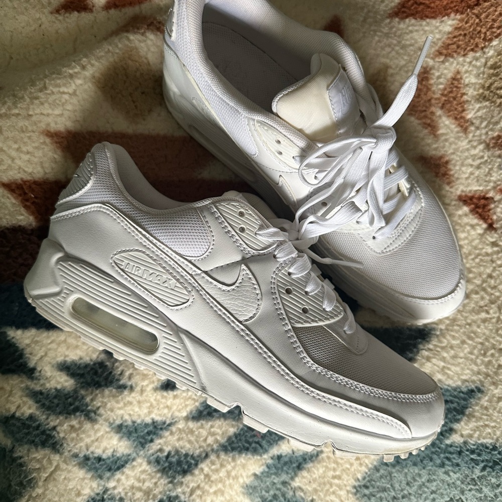 Nike White Low-Top Sneakers